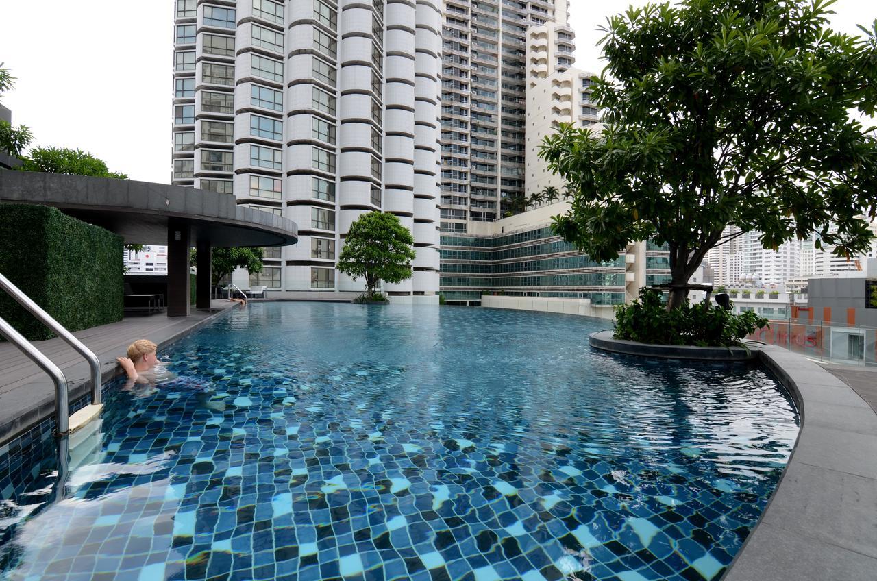 Cozy Studio Walk To Bts Free Wi-Fi Great Location 曼谷 外观 照片